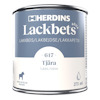 Burk med Herdins Lackbets Aqua, färg 617 Tjära, 275 ml.